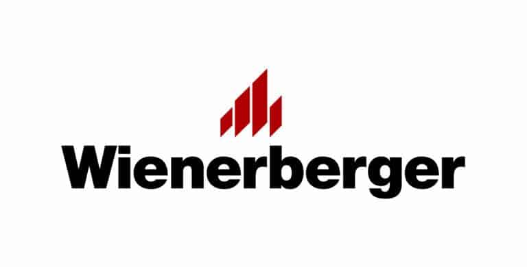 Wienerberger company logo with whitespace. Adobe Illustrator format. 4C or CMYK colour space. 300dpi from original file. // red: 0/100/100/30 // R179/G0/B0 // HEX: b300000